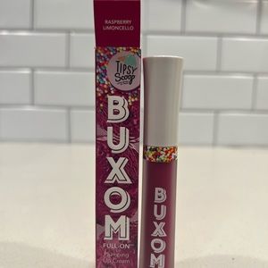 BUXOM TIPSY SCOOP FULL-ON PLUMPING LIP CREAM Raspberry Limoncello 4.2ml NIB